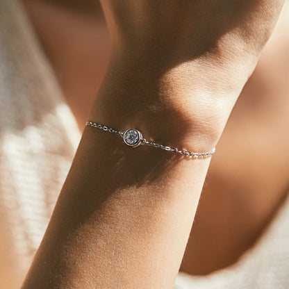NobleJewels-Kleines *Diamant Armband